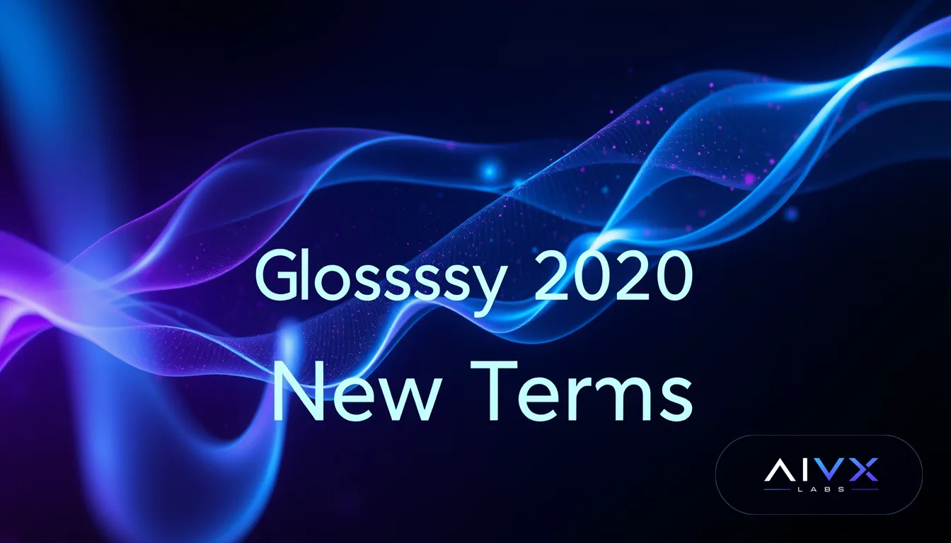 AI Glossary: New Terms for 2026