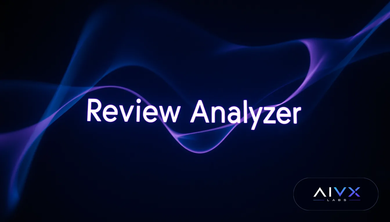 What Is an AI Review Analyzer?