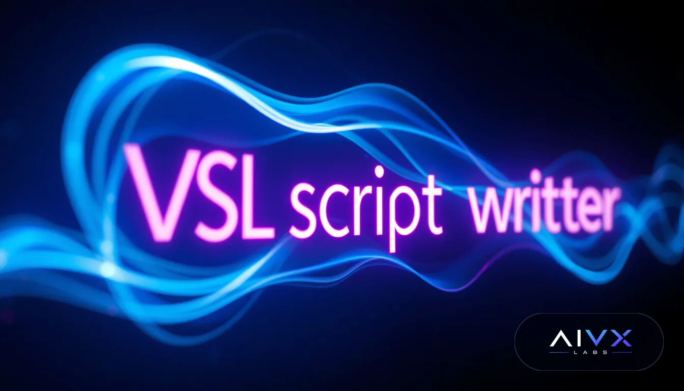 What Is an AI VSL Script Writer?