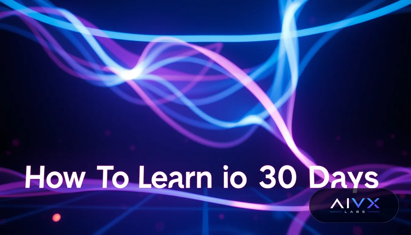 How to Learn AI in 30 Days