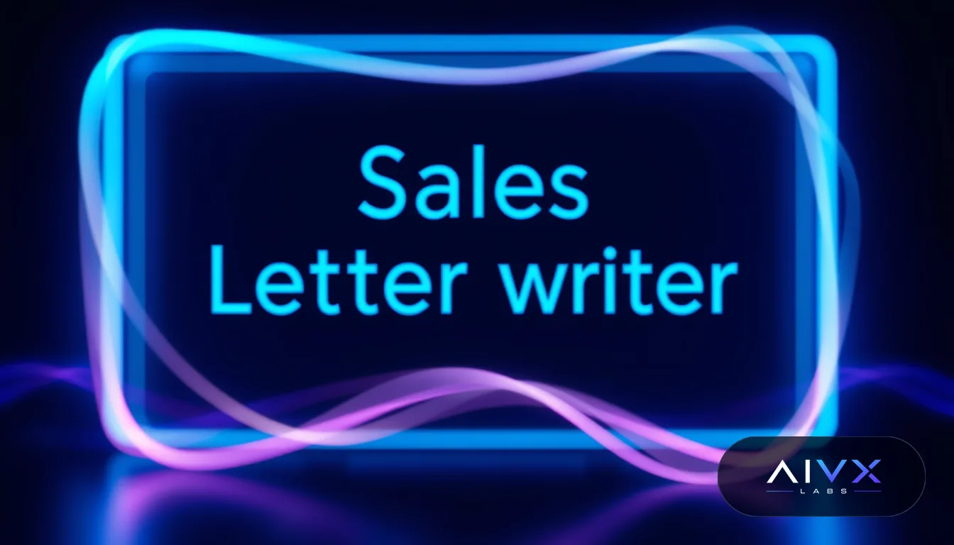 What Is an AI Sales Letter Writer?