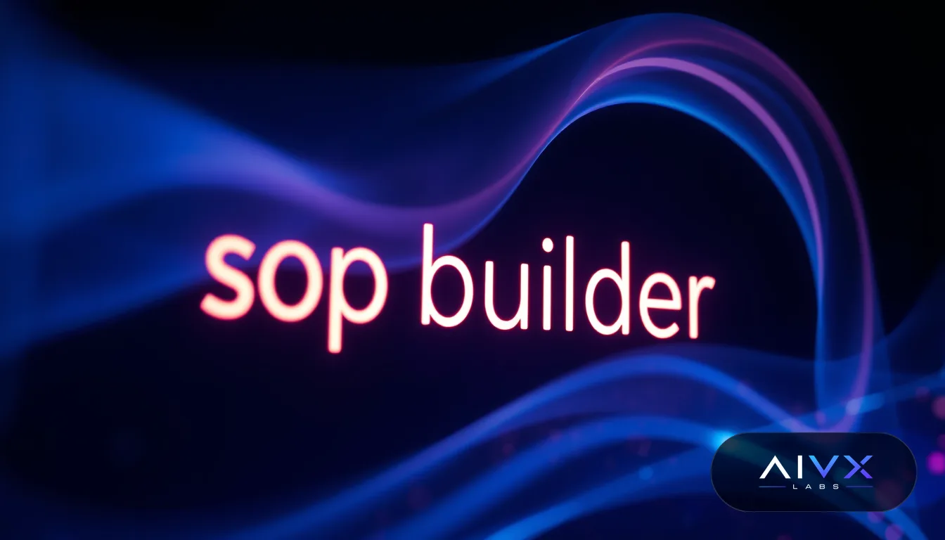 What Is an AI SOP Builder?